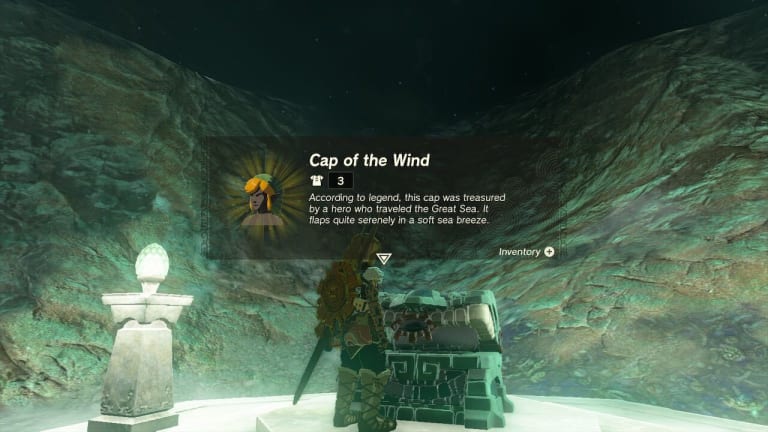 TOTK - how to get Wind Waker’s Cap of the Wind